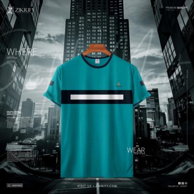 Premium Stripe Cotton T-Shirt – Casual Wear