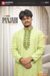 Premium Cotton Panjabi – Eid Special Edition (Light Green)