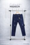 Men’s Premium Slim Fit Blue Denim Jeans