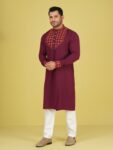 Premium Royal Mulberry Cotton Panjabi